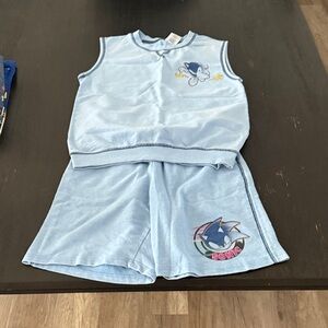 Sonic Kids Matching Set - Blue